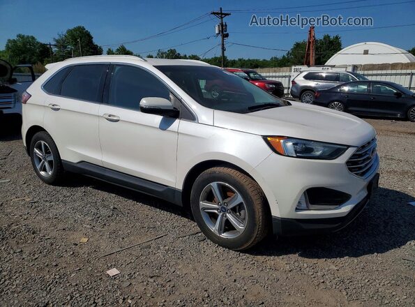 2FMPK4J98KBB94318 2019 FORD EDGE White Front right