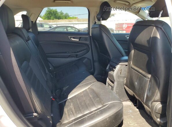 2FMPK4J98KBB94318 2019 FORD EDGE White Rear interior view