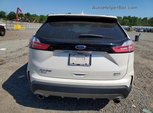 2FMPK4J98KBB94318 2019 FORD EDGE White Rear view