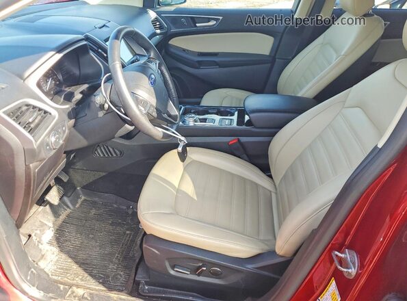 2FMPK4J98KBC34252 2019 FORD EDGE Red 
