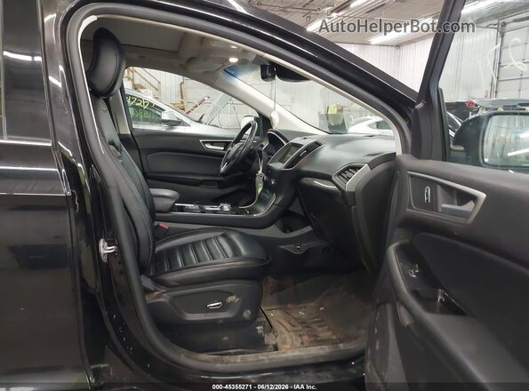 2FMPK4J98KBC40990 2019 FORD EDGE Black Սալոնի դիմացի տեսք