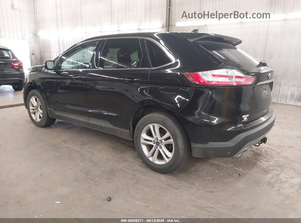 2FMPK4J98KBC40990 2019 FORD EDGE Black Հետևի ձախ