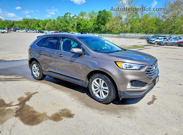 2FMPK4J98KBC45347 2019 FORD EDGE Gray Передня права чверть