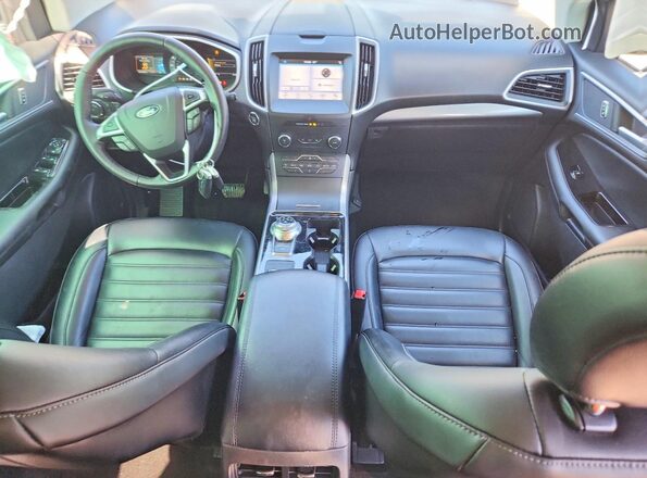 2FMPK4J98KBC45347 2019 FORD EDGE Gray Вид панелі приладів