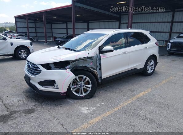 2FMPK4J98KBC73326 2019 FORD EDGE White Front left