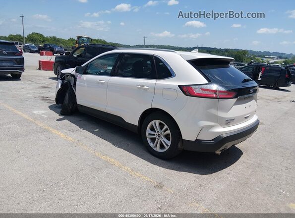 2FMPK4J98KBC73326 2019 FORD EDGE White Rear left
