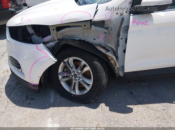 2FMPK4J98KBC73326 2019 FORD EDGE White Front view
