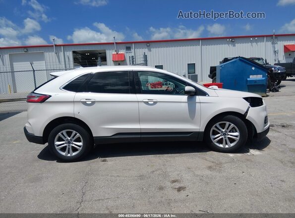 2FMPK4J98KBC73326 2019 FORD EDGE White Rear interior view