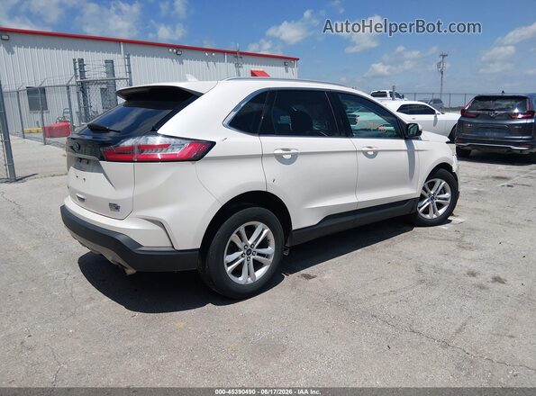 2FMPK4J98KBC73326 2019 FORD EDGE White Rear right