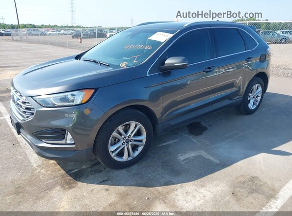 2FMPK4J98LBA55064 2020 FORD EDGE Серый Передняя левая четверть