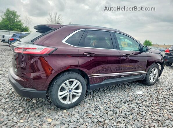 2FMPK4J98LBA81227 2020 FORD EDGE Темно-бордовый Задняя правая четверть