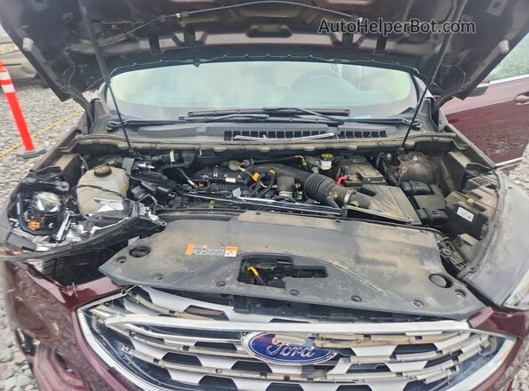 2FMPK4J98LBA81227 2020 FORD EDGE Темно-бордовый Вид подкапотного пространства