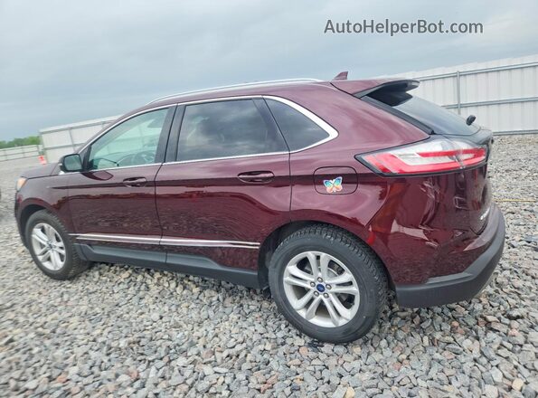 2FMPK4J98LBA81227 2020 FORD EDGE Темно-бордовый Задняя левая четверть