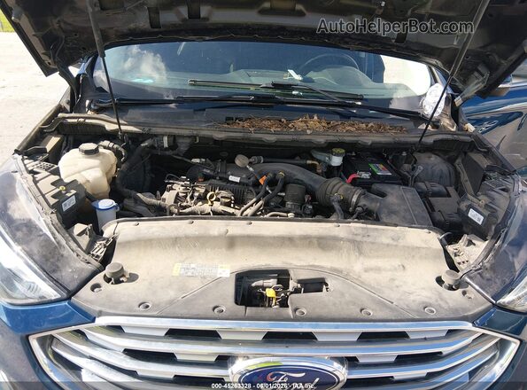 2FMPK4J98LBB06403 2020 FORD EDGE Blue Rear view