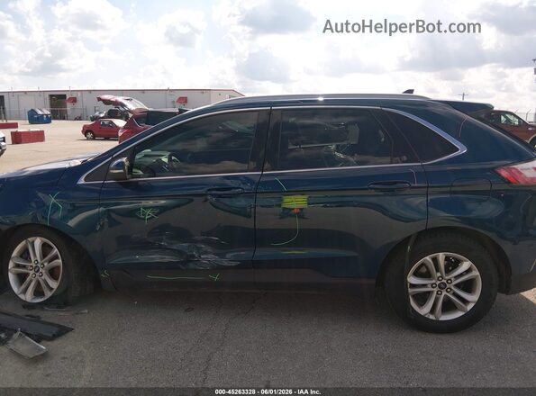 2FMPK4J98LBB06403 2020 FORD EDGE Blue 