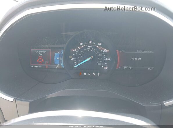2FMPK4J98LBB18437 2020 FORD EDGE Gray Հետևի նստատեղերի տեսք