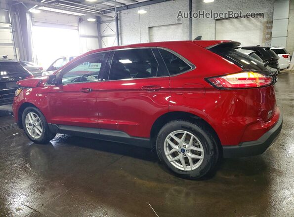 2FMPK4J98MBA19117 2021 FORD EDGE Red Задня ліва чверть