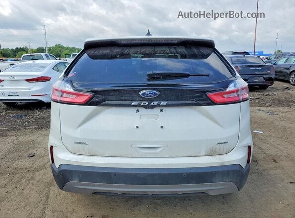 2FMPK4J98MBA22146 2021 FORD EDGE White უკანა ხედი