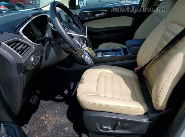 2FMPK4J98MBA22146 2021 FORD EDGE White წინა სალონის ხედი