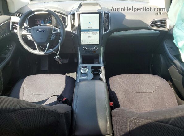 2FMPK4J98MBA39786 2021 FORD EDGE White Առջևի վահանակի տեսք