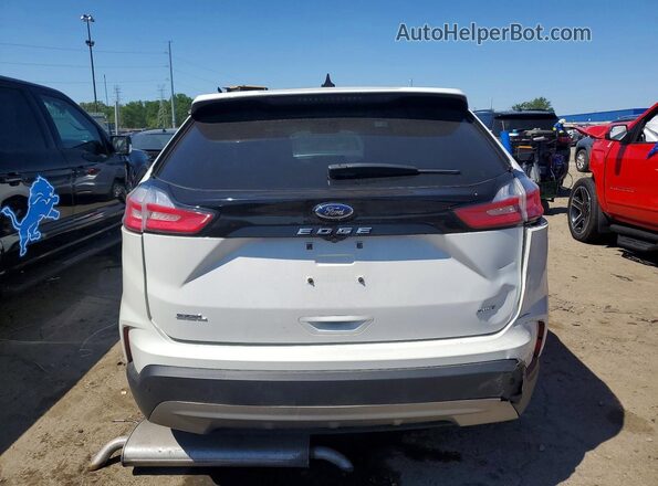 2FMPK4J98MBA39786 2021 FORD EDGE White Հետևի տեսք