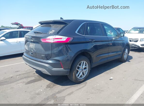 2FMPK4J98NBA29227 2022 FORD EDGE Black უკანა მარჯვენა