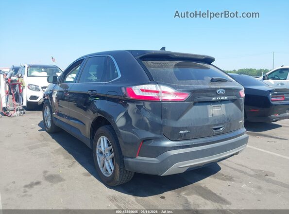 2FMPK4J98NBA29227 2022 FORD EDGE Black უკანა მარცხენა