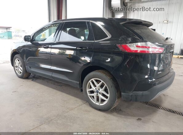 2FMPK4J98NBA87323 2022 FORD EDGE Black Հետևի ձախ