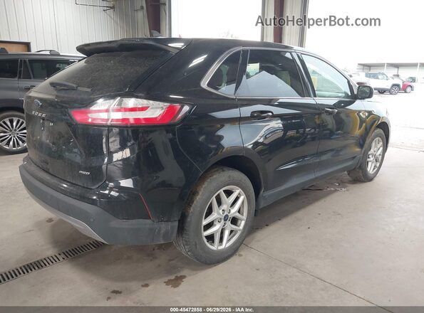 2FMPK4J98NBA87323 2022 FORD EDGE Black Հետևի աջ