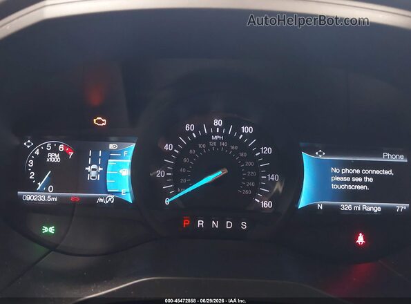 2FMPK4J98NBA87323 2022 FORD EDGE Black Հետևի նստատեղերի տեսք