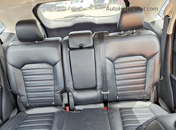 2FMPK4J98PBA31482 2023 FORD EDGE Black Rear seats view