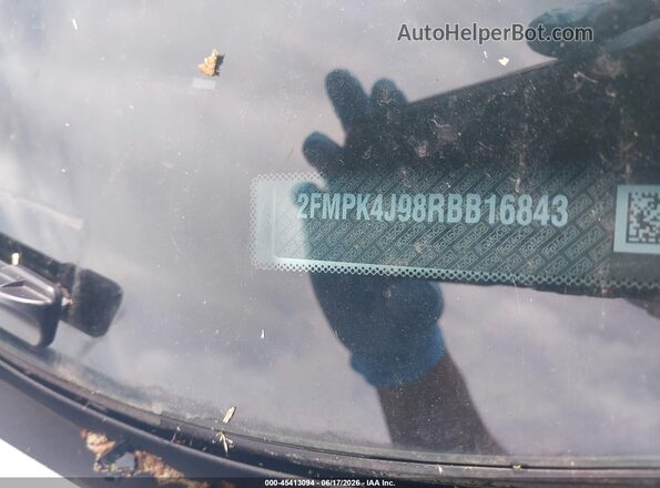 2FMPK4J98RBB16843 2024 FORD EDGE Silver Engine compartment view