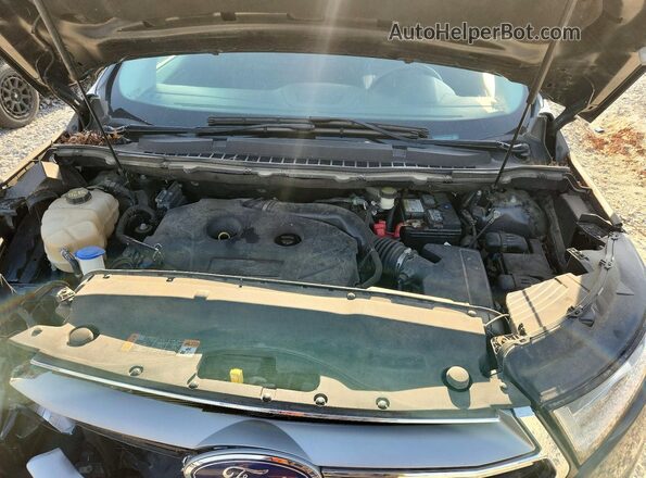 2FMPK4J99GBB82458 2016 FORD EDGE Серый Вид задней части салона