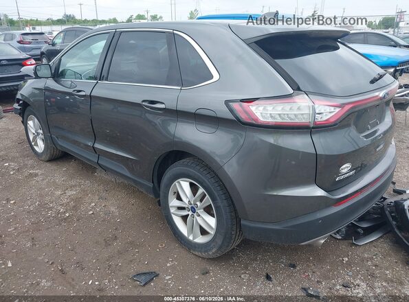 2FMPK4J99HBB29826 2017 FORD EDGE Gray Trasero izquierdo