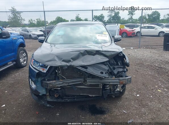 2FMPK4J99HBB29826 2017 FORD EDGE Gray Vista interior trasera