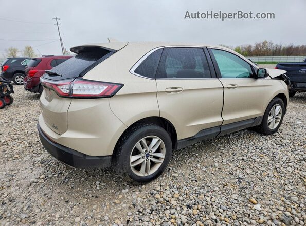 2FMPK4J99HBC42949 2017 FORD EDGE Бежевый 