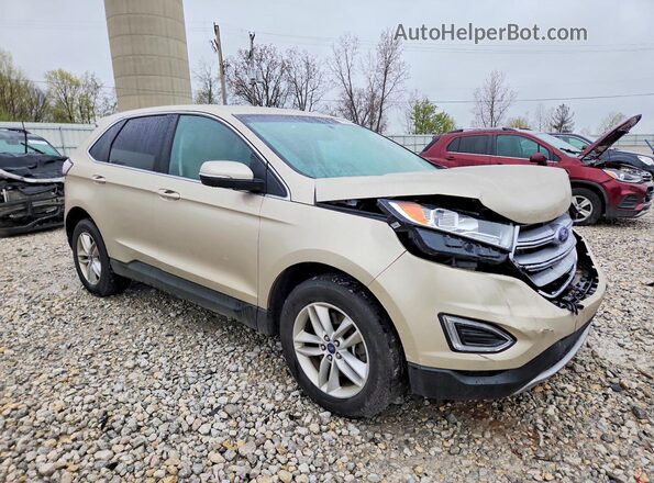 2FMPK4J99HBC42949 2017 FORD EDGE Бежевый 