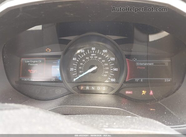 2FMPK4J99KBB23483 2019 FORD EDGE Black Вид задніх сидінь