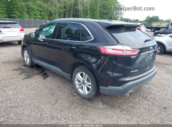 2FMPK4J99KBB23483 2019 FORD EDGE Black Задня ліва чверть