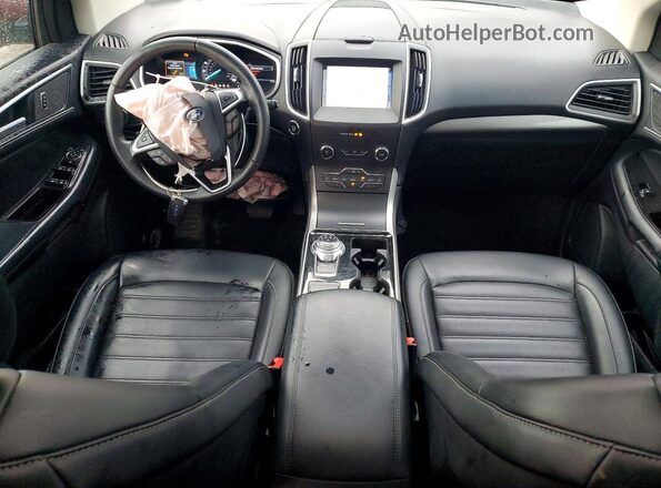 2FMPK4J99KBC45471 2019 FORD EDGE Red Widok deski rozdzielczej