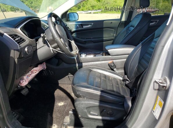 2FMPK4J99LBA07136 2020 FORD EDGE Silver წინა სალონის ხედი