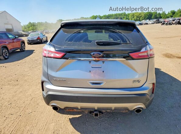 2FMPK4J99LBA07136 2020 FORD EDGE Silver უკანა ხედი
