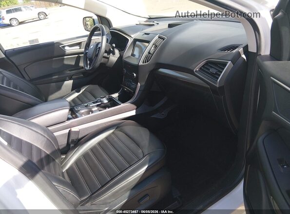 2FMPK4J99LBB53326 2020 FORD EDGE Белый Вид салона спереди