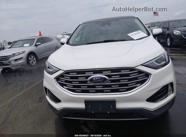 2FMPK4J99LBB58820 2020 FORD EDGE White უკანა სალონის ხედი