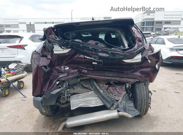 2FMPK4J99MBA01824 2021 FORD EDGE Бордовый Вид спереди