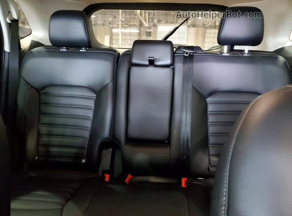 2FMPK4J99NBA42746 2022 FORD EDGE Maroon Rear seats view