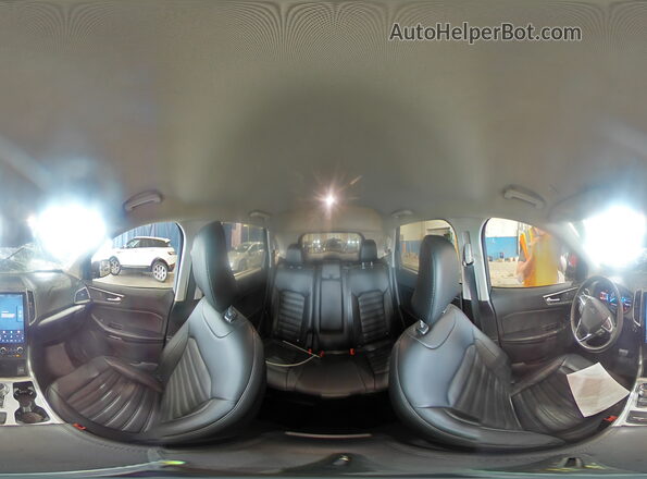 2FMPK4J99NBA42746 2022 FORD EDGE Maroon 360 interior view