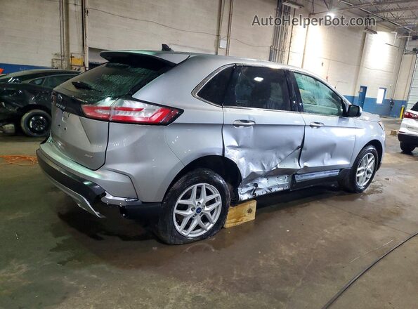 2FMPK4J99NBA50801 2022 FORD EDGE Серебряный Задняя правая четверть