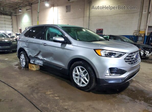 2FMPK4J99NBA50801 2022 FORD EDGE Серебряный Передняя правая четверть
