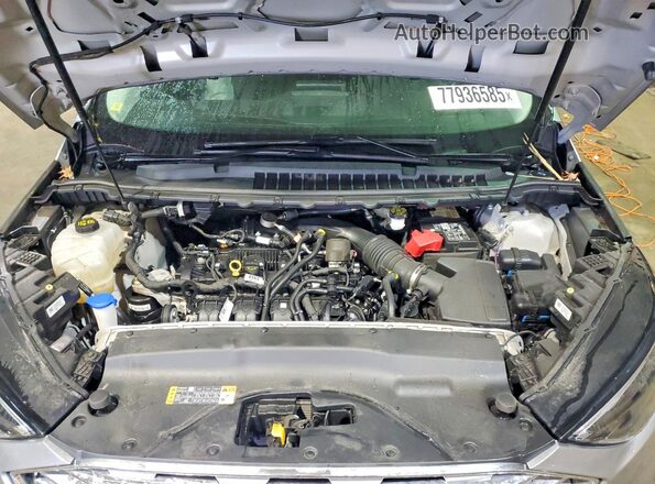 2FMPK4J99NBA50801 2022 FORD EDGE Серебряный Вид подкапотного пространства